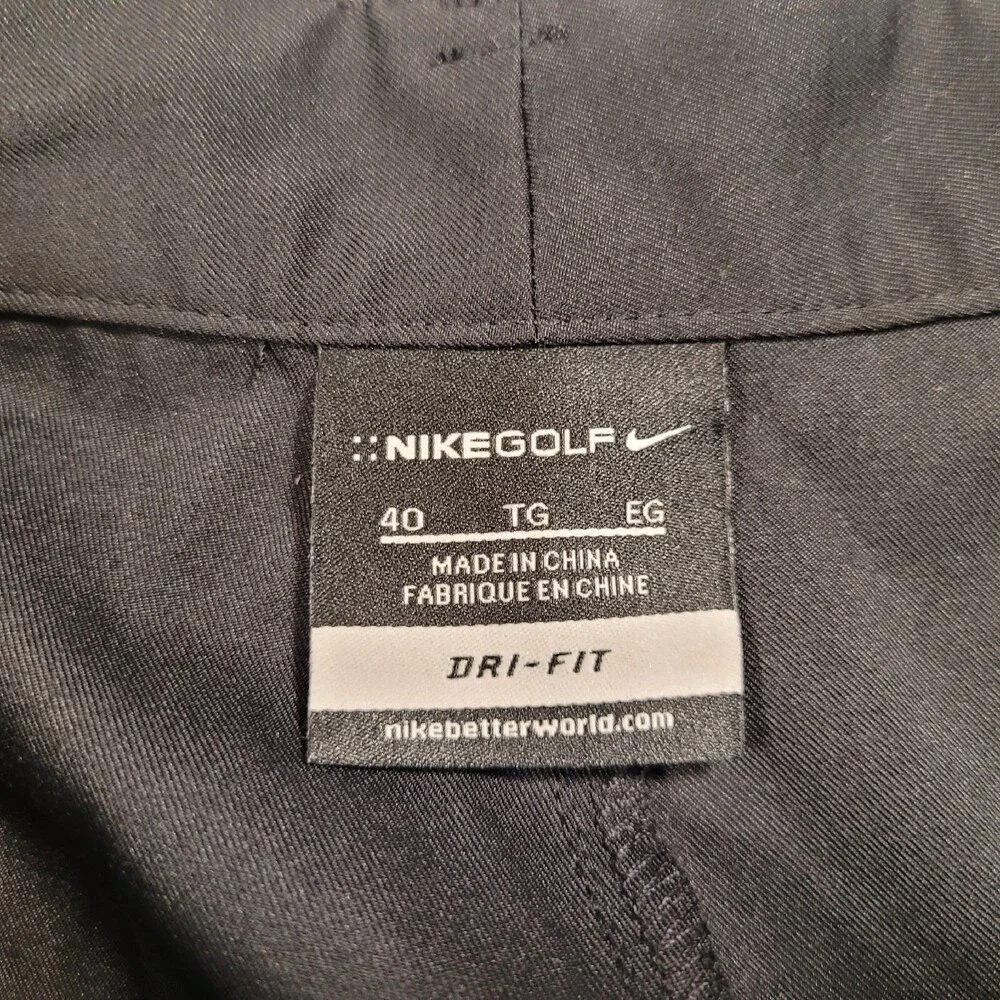 Nike Dri Fit PGA Tiger Woods Golf Tour Shorts 330239 Mens Size 40 NWT Black